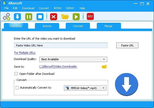 Allavsoft Video and Music Downloader