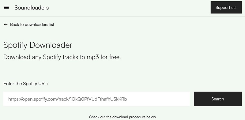 Soundloader Spotify Downloader