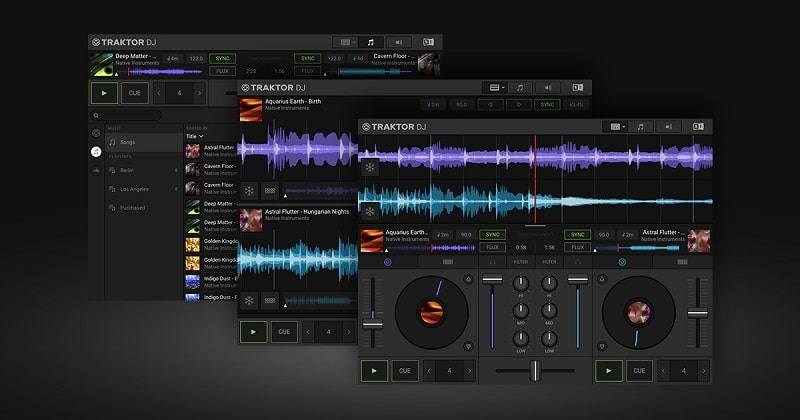 Traktor DJ 2 - free DJ apps that work with Apple Music