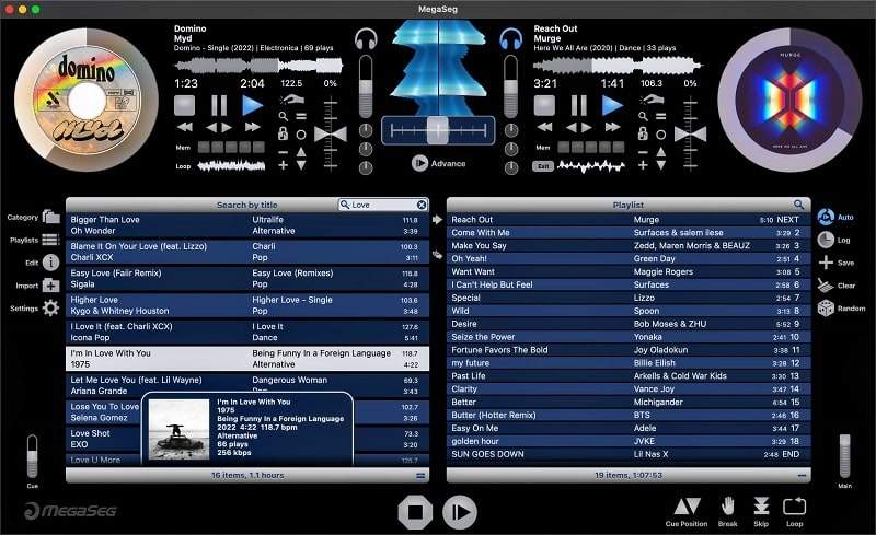 MegaSeg - popular DJ application among macOS users