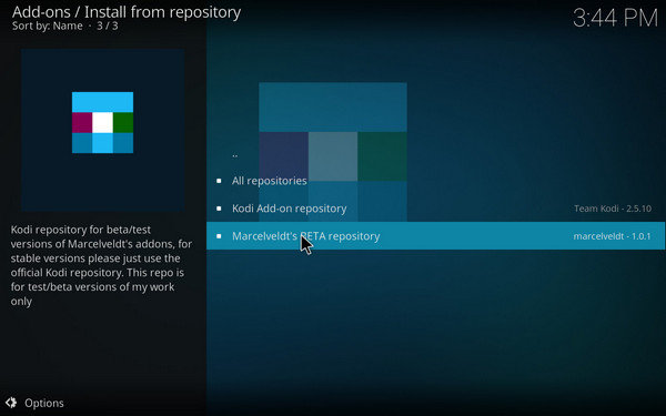 install Spotify addon from beta repository on kodi